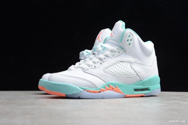 440892-100 GS Jordan Light Aqua Air 5 0714